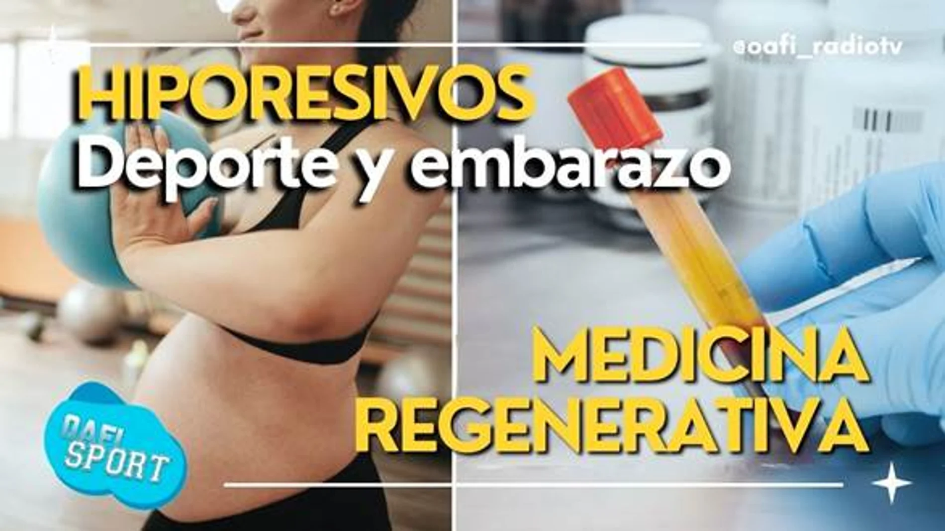 Oafi Sport un podcast sobre deportes y salud de la Fundación Internacional de la Artrosis del 6 de abril de 2024