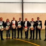 El delegado del Gobierno Nicanor Sen participa en Noceda del Bierzo (León) en el homenaje rendido a las dos agentes de policía asesinadas