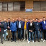 El alcalde de Segovia, José Mazarías, inaugura la Plaza de la Gimnástica Segoviana