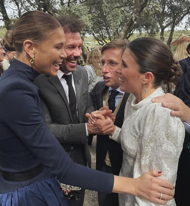 Carla Pereyra, Diego Simeone, José Luis Martínez-Almeida y Teresa Urquijo