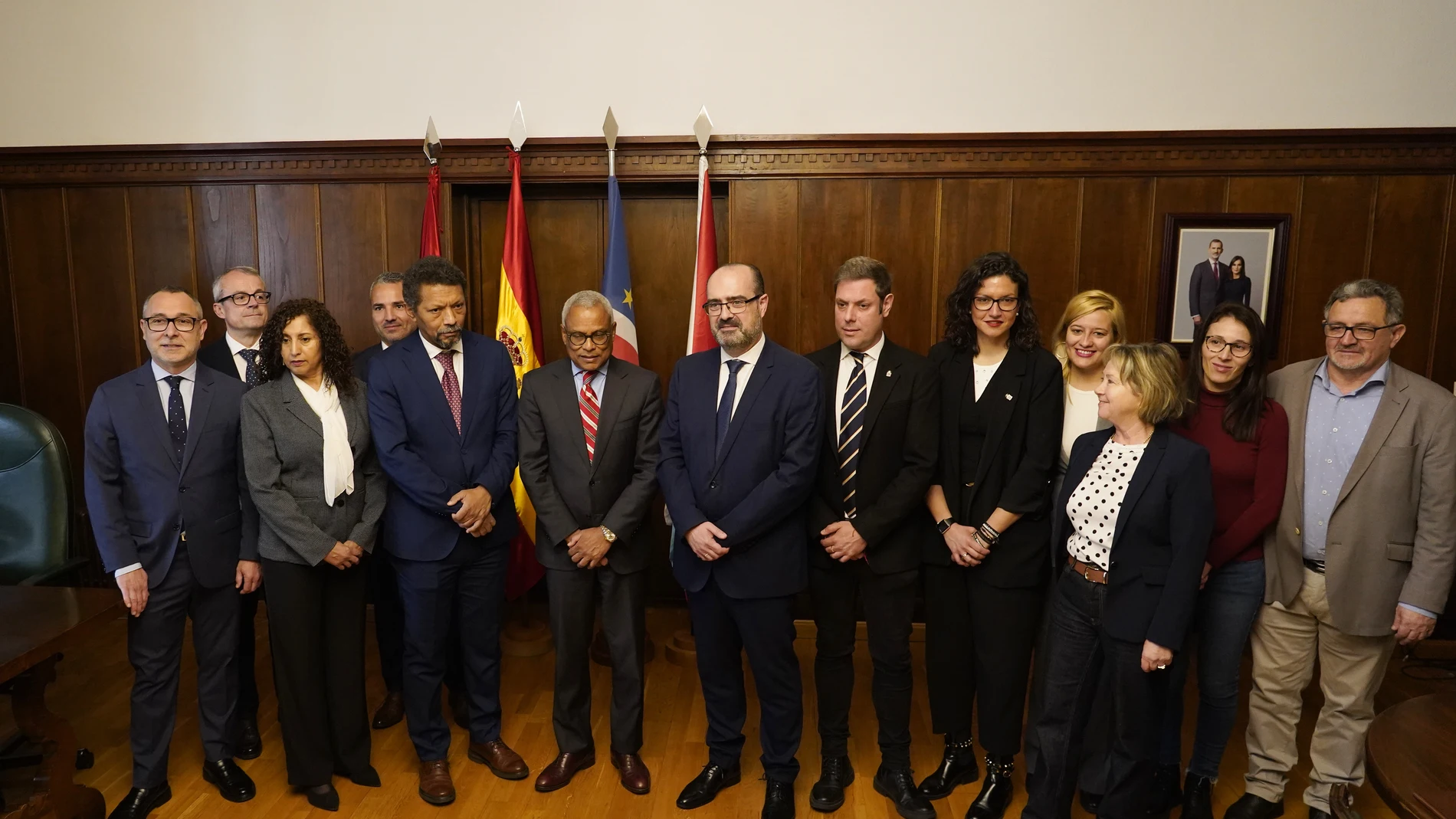 Marco Morala recibe a la delegación de Cabo Verde en el Ayuntamiento