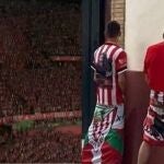 Las redes afean el comportamiento de los aficionados vascos dentro y fuera del campo