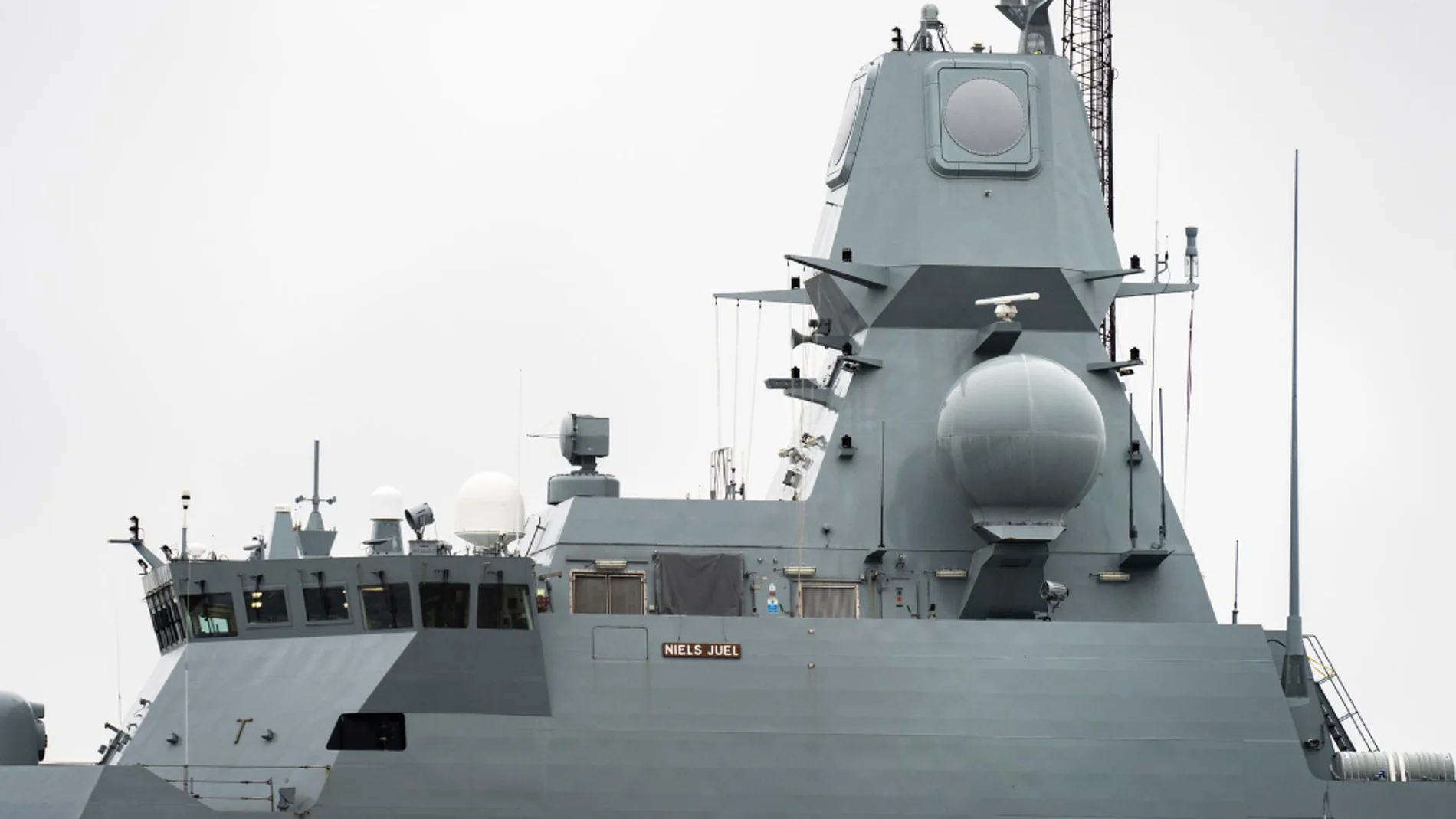 La fragata de Dinamarca Niels Juel