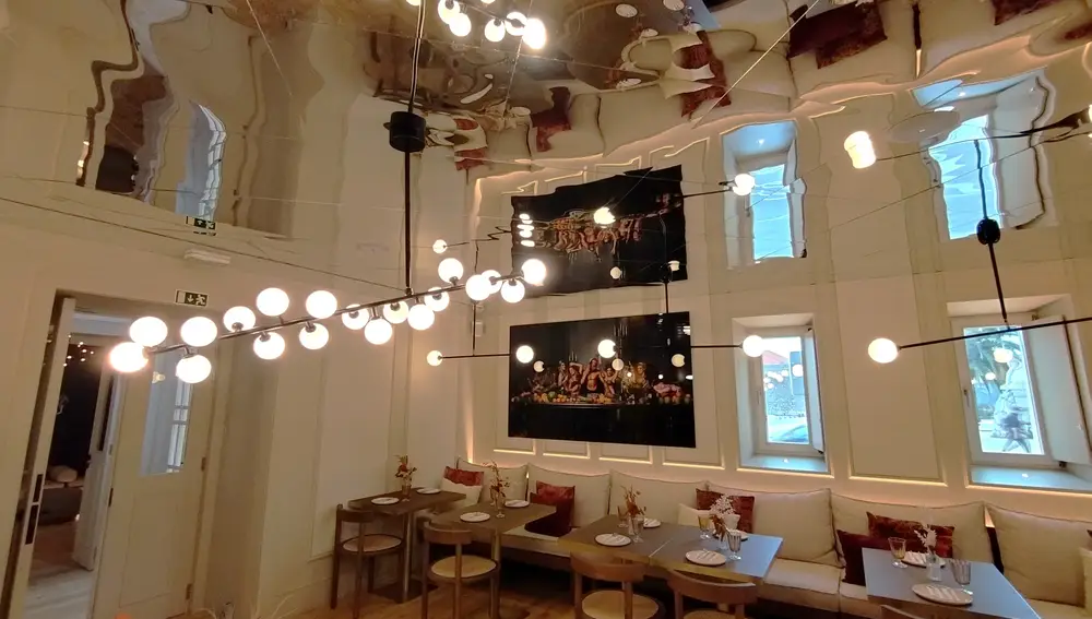 La decoración del restaurante está estudiada hasta el último detalle