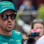 Fernando Alonso, piloto de Aston Martin