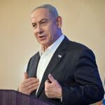 El "premier" israelí, Benjamin Netanyahu