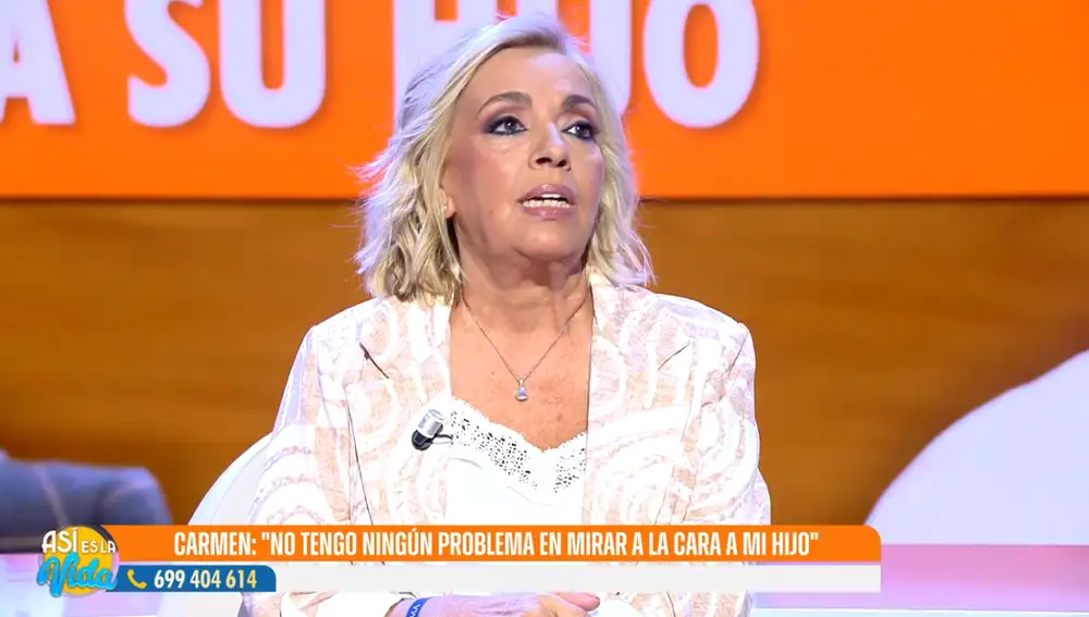 Carmen Borrego en "Así es la Vida"