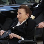 La infanta Margarita en el funeral de Fernando G&oacute;mez-Acebo
