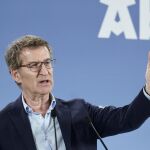 21A.- Feijóo llama a apoyar a De Andrés porque "Bildu teme más al voto del PP que a 10 del PNV y a 1.000 del PSOE"