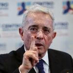 El expresidente colombiano Álvaro Uribe