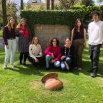 Equipo de investigadores de la Estación Experimental del Zaidín