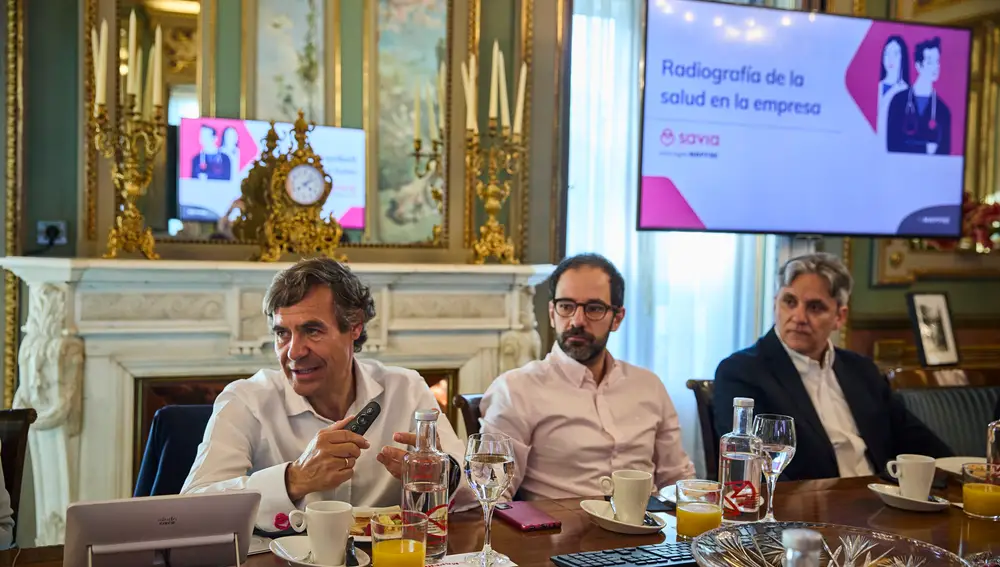 Pedro Díaz Yuste, CEO de Salud Digital de Mapfre y director general de Savia que presenta el Informe anual Sav