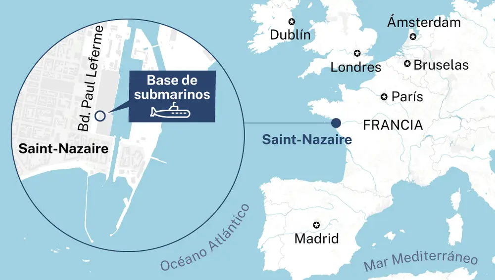 Base submarinos Saint Nazaire