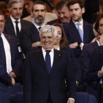 MADRID.-Pedro Rocha presenta su candidatura a la presidencia de la Real Federación Española de Fútbol