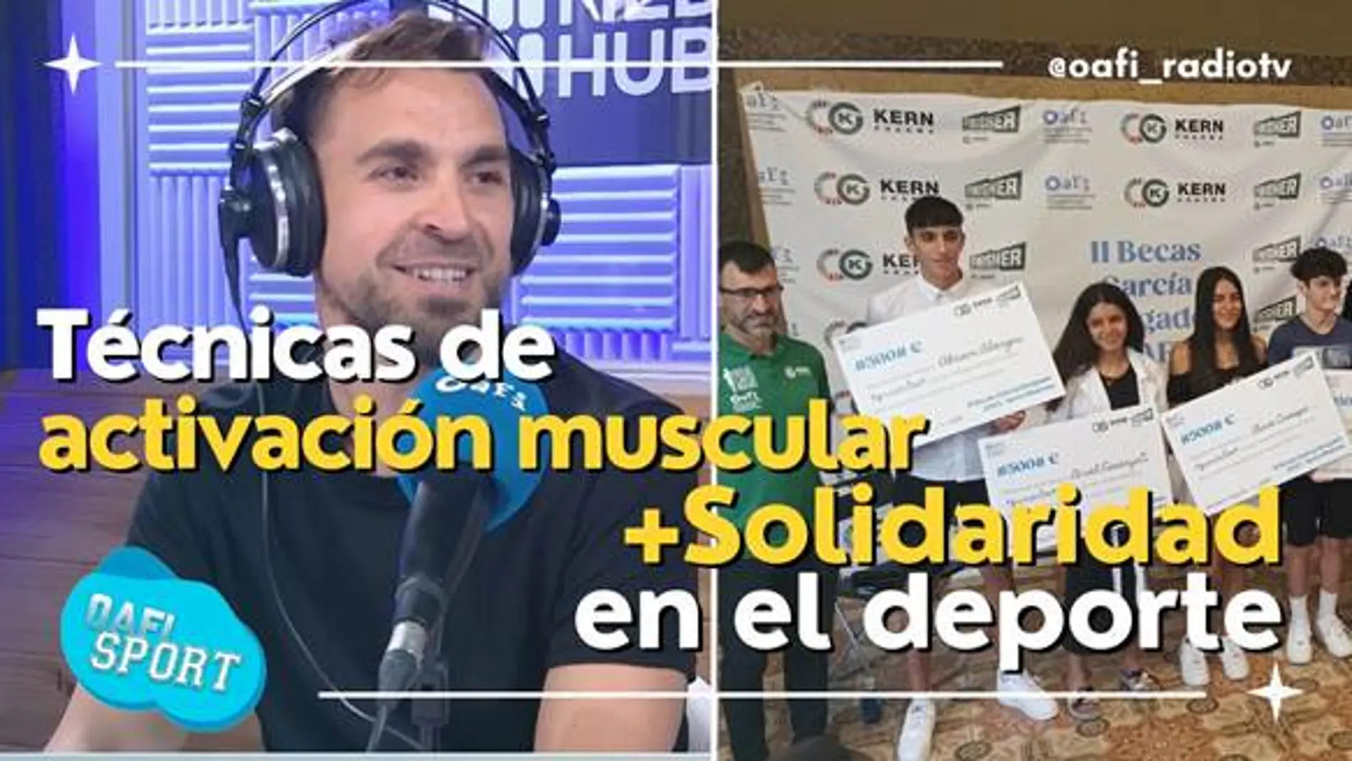 Oafi Sport un podcast sobre deportes y salud de la Fundación Internacional de la Artrosis del 6 de abril de 2024