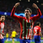 De Paul celebra el 1-0