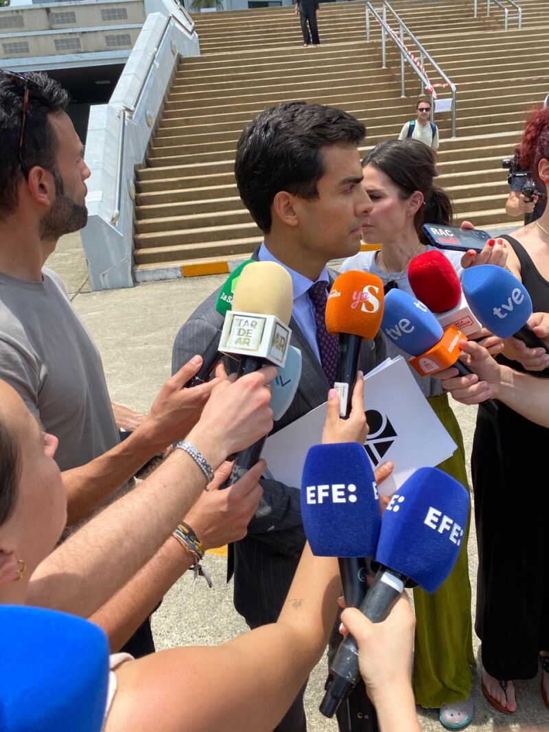 Juan Gonzalo Ospina, abogado de la familia Arrieta