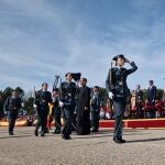 Imagen de archivo de la jura de bandera de alumnado de la Guardia Civil
