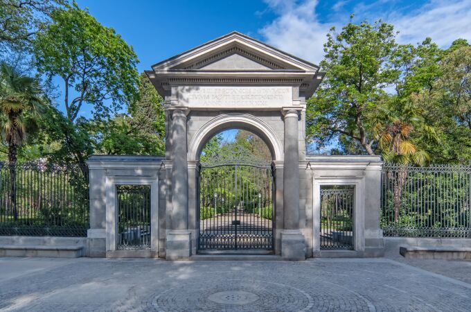 La Puerta del Rey del Real Jardín Botánico de Madrid
