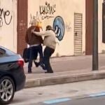 Momento de la agresión