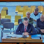 Francisco Grau en un momento de su tensa declaración