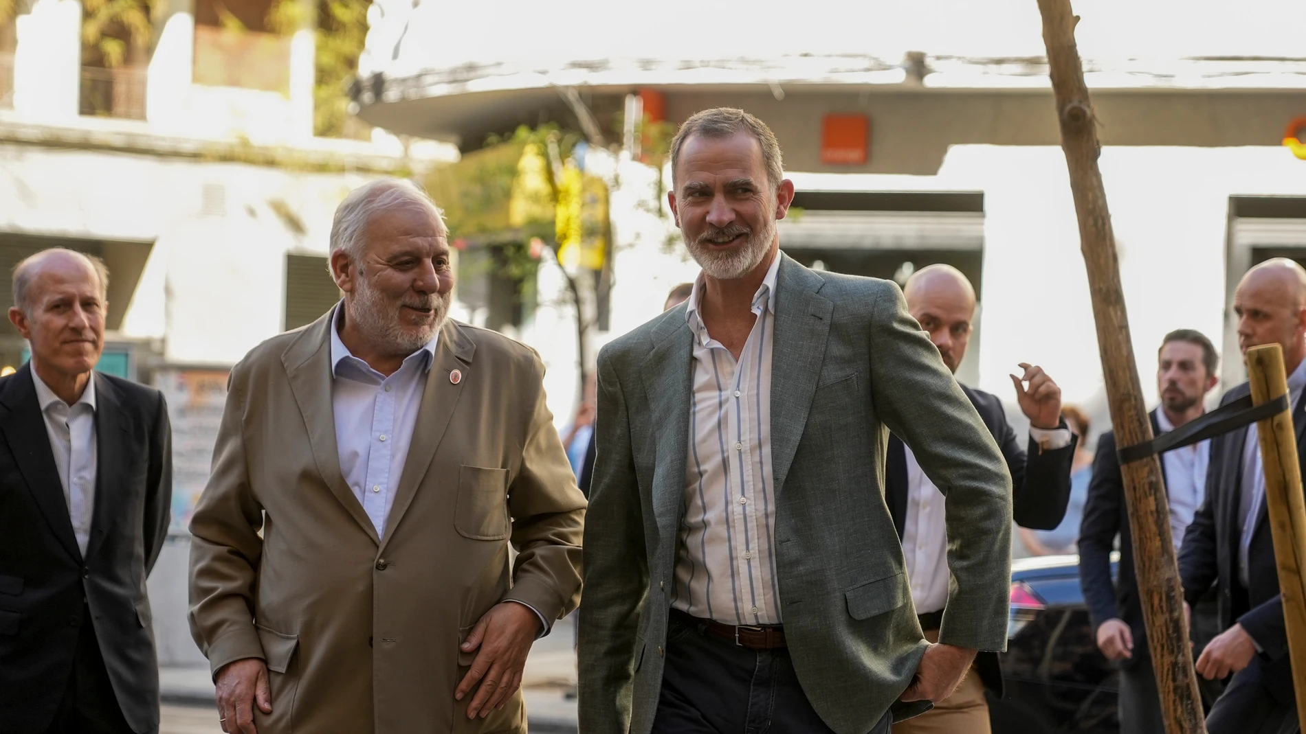 El Rey Felipe VI acude a los cines Paz a ver el documental Hispanidad