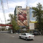 Tehran displays anti-Israel billboards following airstrike on Iranian consulate in Syria