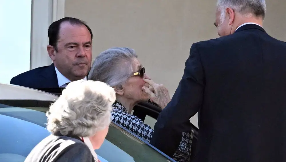 Irene de Grecia acude a la Ruber para visitar a su hermana