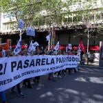 Abogados de toda España se concentran contra la ministra Elma Saiz