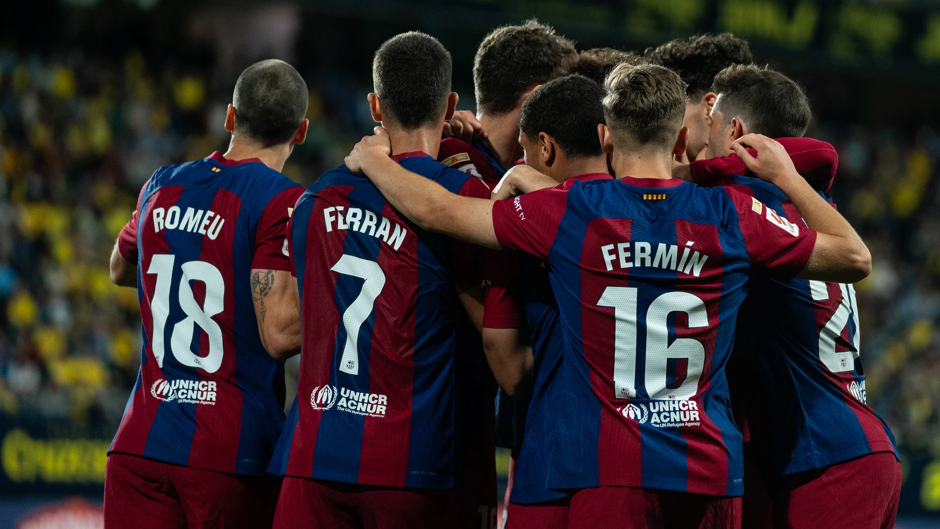 Joao Felix of FC Barcelona celebrates a goal during the Spanish league, La Liga EA Sports, football match played between Cadiz CF and FC Barcelona at Nuevo Mirandilla stadium on April 13, 2024, in Cadiz, Spain. AFP7 13/04/2024 ONLY FOR USE IN SPAIN