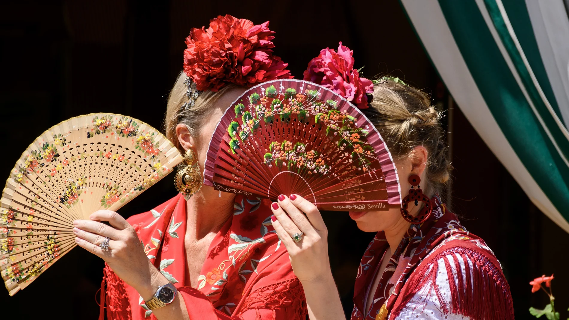 Ambiente de Feria en el Real