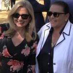 María del Monte vuelve a sonreír junto a Inmaculada Casal en la Feria de Sevilla: "Vamos para adelante"