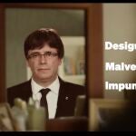 El vídeo del PP en el que una votante del PSC se mira ante el espejo y sale reflejado Puigdemont 