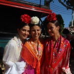 Victoria Federica y sus amigas en la Feria.