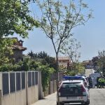 Calle Fuente Valdoma de la urbanización Medina Azahara de Chiloeches (Guadalajara) donde aconteció el triple asesinato