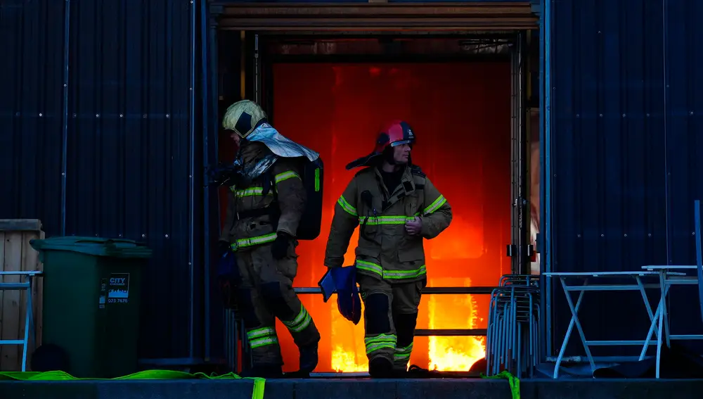 Fire hits historical Stock Exchange building in Copenhagen