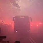 Llegada del FC Barcelona