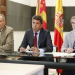 El presidente y el conseller de Agricultura mantienen una reunión con el Comisario de Agricultura de la UE, Janusz Wojciechowski