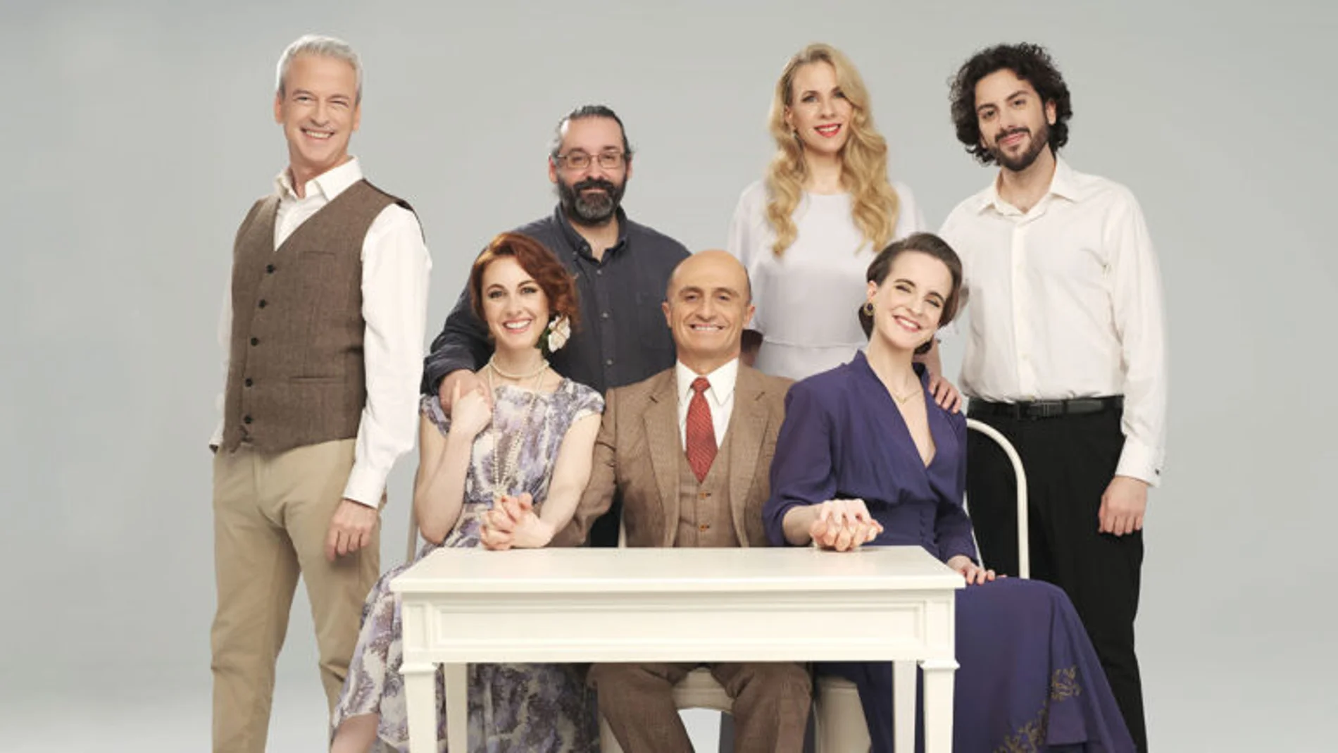 El elenco de "Jardiel enamorado", la obra suspendida de Ramón Paso