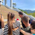 Rodolfo Sancho, a su llegada hoy, 17 de abril, al Tribunal de Koh Samui