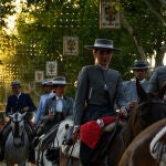 Caballistas en la Feria