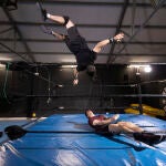 Gimnasio Lucharama, especializado en lucha libre americana. 