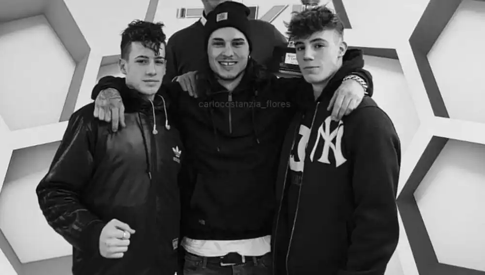 Los hermanos Costanzia: Pietro, Carlo y Rocco