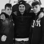 Los hermanos Costanzia: Pietro, Carlo y Rocco