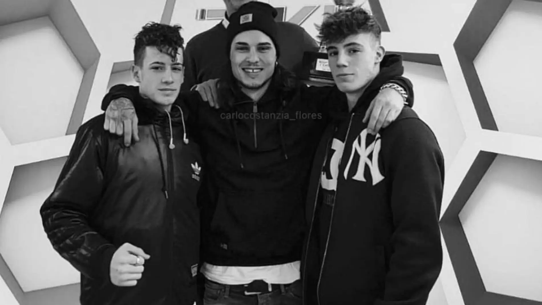 Los hermanos Costanzia: Pietro, Carlo y Rocco