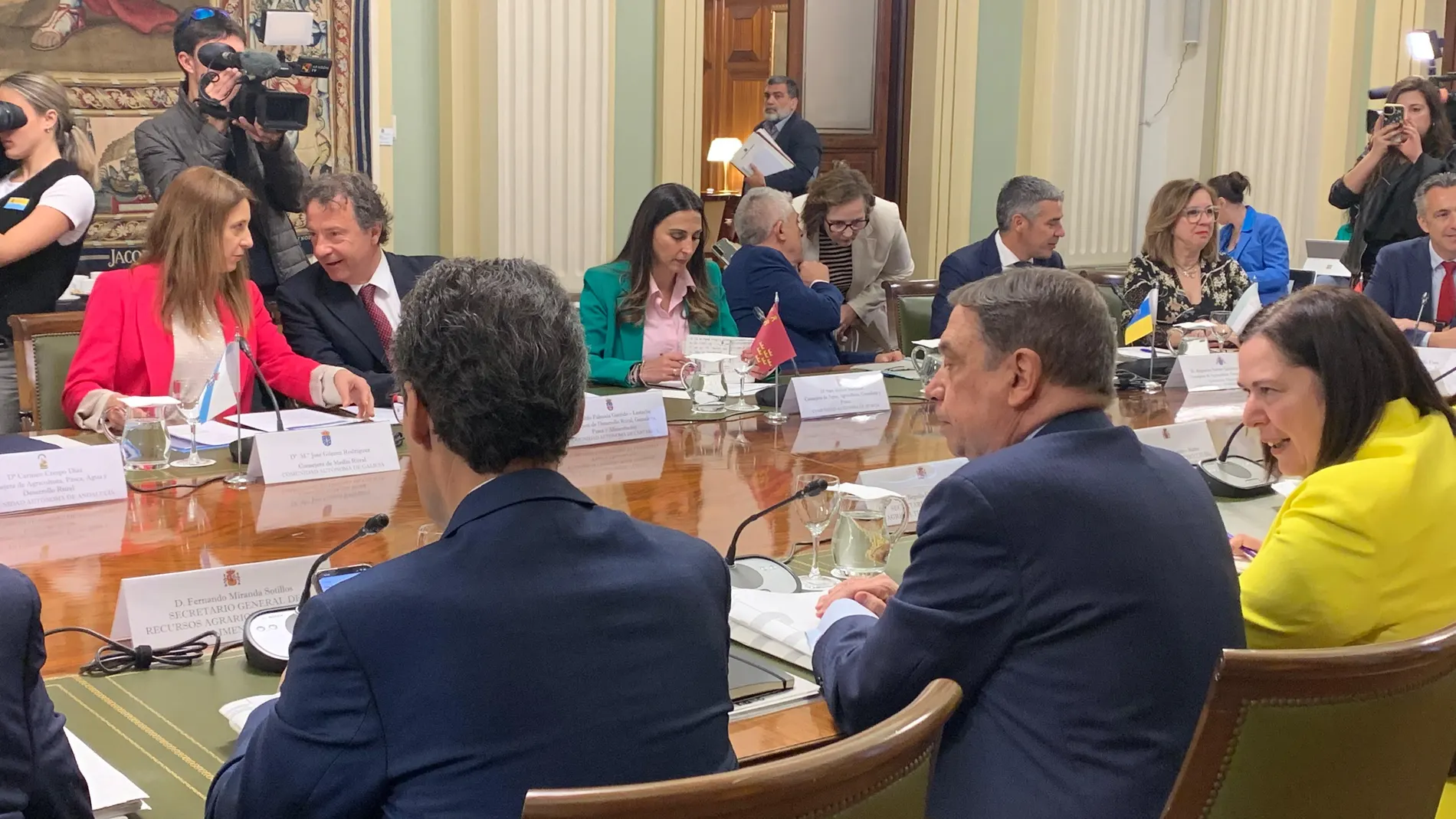 Imagen de la consejera Sara Rubira en la Conferencia Sectorial de Agricultura