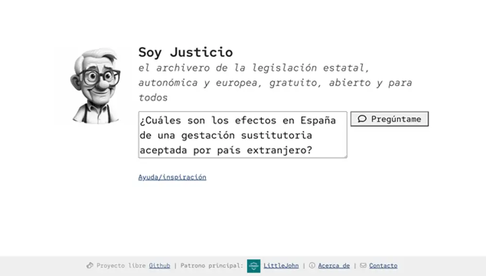 Así es el archivero de Little John que responde a cualquier consulta legal