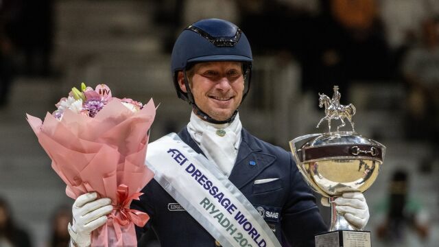 Patrik Kittel, campeón de la Copa del Mundo de Doma Clásica en Riad