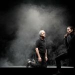Escena de "Casting Lear", aquí con Vicente León y Andrea Jiménez