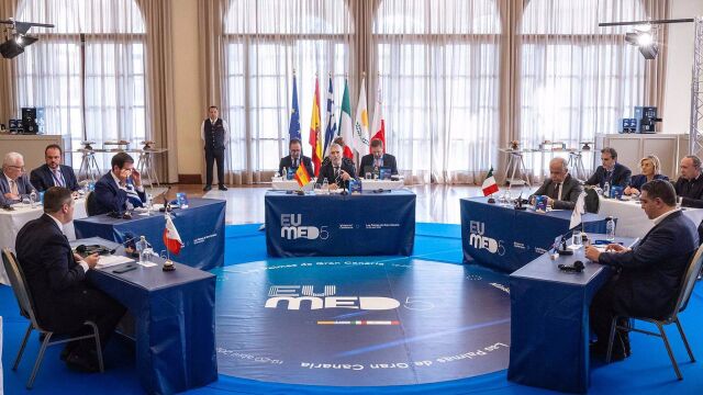 AV.- España, Italia, Grecia, Chipre y Malta reclaman a la UE una mayor cooperación con los países emisores de migrantes